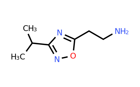 CAS 915923-58-9 | 2-(3-Isopropyl-1,2,4-oxadiazol-5-YL)ethanamine