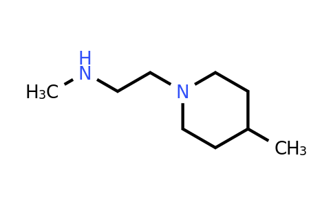 CAS 915924-43-5 | N-Methyl-2-(4-methylpiperidin-1-yl)ethanamine