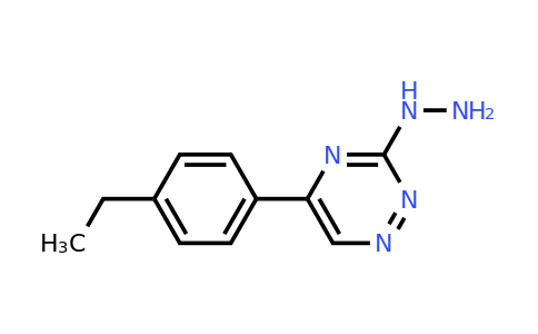CAS 915924-89-9 | 5-(4-Ethylphenyl)-3-hydrazinyl-1,2,4-triazine