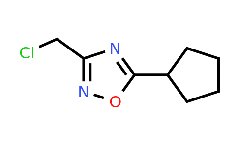 CAS 915925-39-2 | 3-(Chloromethyl)-5-cyclopentyl-1,2,4-oxadiazole