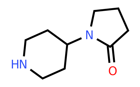 CAS 91596-61-1 | 1-(Piperidin-4-yl)pyrrolidin-2-one