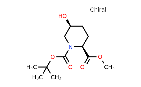 CAS 915976-32-8 | (2S,5S)-1-tert-Butyl 2-methyl 5-hydroxypiperidine-1,2-dicarboxylate