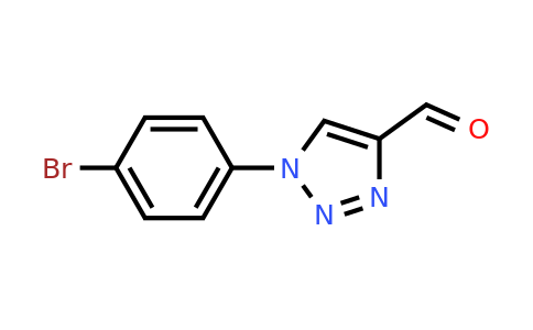 CAS 916151-04-7 | 1-(4-Bromophenyl)-1H-1,2,3-triazole-4-carbaldehyde