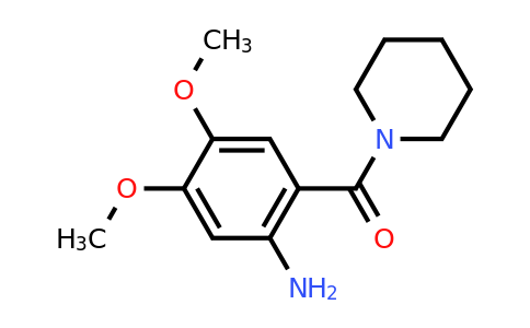 CAS 916164-73-3 | 4,5-Dimethoxy-2-(piperidine-1-carbonyl)aniline