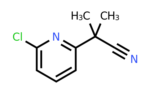 CAS 916176-84-6 | 2-(6-Chloropyridin-2-YL)-2-methylpropanenitrile