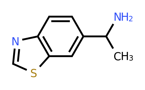 CAS 916201-65-5 | 1-(1,3-benzothiazol-6-yl)ethan-1-amine