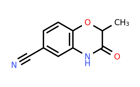 CAS 916210-01-0 | 2-Methyl-3-oxo-3,4-dihydro-2H-benzo[B][1,4]oxazine-6-carbonitrile