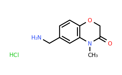 CAS 916211-08-0 | 6-Aminomethyl-4-methyl-4H-benzo[1,4]oxazin-3-one hydrochloride