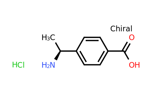CAS 916211-64-8 | (S)-4-(1-Amino-ethyl)-benzoic acid hydrochloride