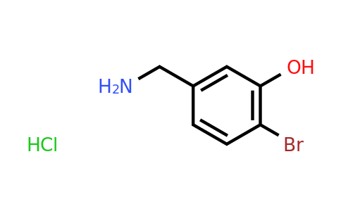 CAS 916213-66-6 | 5-(Aminomethyl)-2-bromophenol hydrochloride