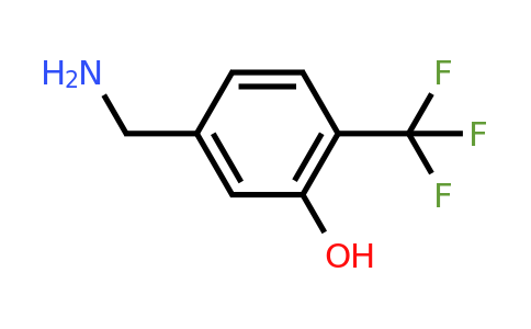 CAS 916213-69-9 | 5-(Aminomethyl)-2-(trifluoromethyl)phenol
