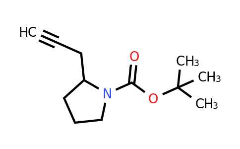 CAS 916263-17-7 | Tert-butyl 2-(prop-2-ynyl)pyrrolidine-1-carboxylate