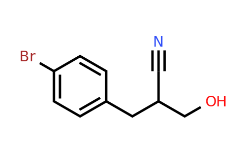CAS 916322-80-0 | 2-[(4-bromophenyl)methyl]-3-hydroxypropanenitrile