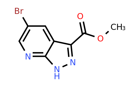 CAS 916325-84-3 | methyl 5-bromo-1H-pyrazolo[3,4-b]pyridine-3-carboxylate