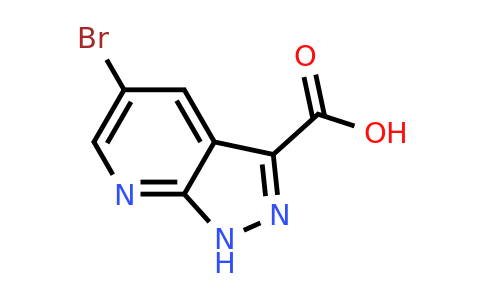 CAS 916325-85-4 | 5-bromo-1H-pyrazolo[3,4-b]pyridine-3-carboxylic acid