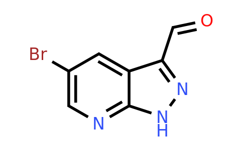 CAS 916326-37-9 | 5-bromo-1H-pyrazolo[3,4-b]pyridine-3-carbaldehyde