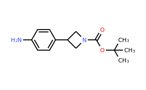 CAS 916421-36-8 | tert-Butyl 3-(4-aminophenyl)azetidine-1-carboxylate