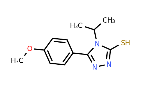 CAS 91643-35-5 | 5-(4-methoxyphenyl)-4-(propan-2-yl)-4H-1,2,4-triazole-3-thiol