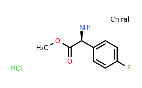 CAS 916602-09-0 | (S)-Methyl 2-amino-2-(4-fluorophenyl)acetate hydrochloride