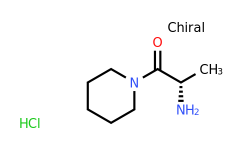 CAS 916762-49-7 | (S)-2-Amino-1-(1-piperidinyl)-1-propanone hydrochloride
