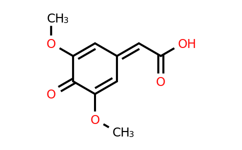 CAS 916791-45-2 | 2-(3,5-Dimethoxy-4-oxocyclohexa-2,5-dienylidene)acetic acid
