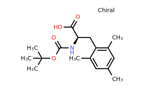 CAS 916815-93-5 | (2R)-2-[(Tert-butoxy)carbonylamino]-3-(2,4,6-trimethylphenyl)propanoic acid