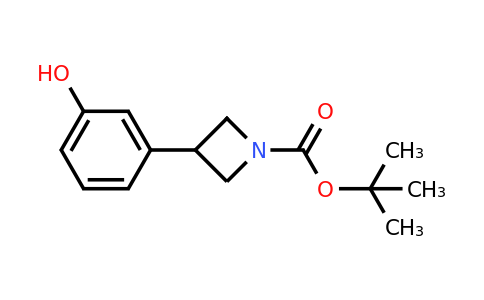 CAS 916899-85-9 | tert-Butyl 3-(3-hydroxyphenyl)azetidine-1-carboxylate