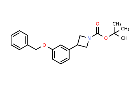 CAS 916900-30-6 | tert-Butyl 3-(3-(benzyloxy)phenyl)azetidine-1-carboxylate