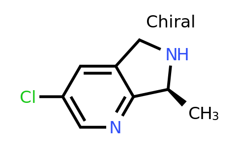 CAS 916986-21-5 | (7S)-3-chloro-7-methyl-6,7-dihydro-5H-pyrrolo[3,4-b]pyridine