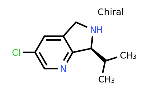 CAS 916986-22-6 | (7S)-3-chloro-7-isopropyl-6,7-dihydro-5H-pyrrolo[3,4-b]pyridine