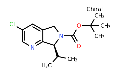CAS 916986-35-1 | tert-Butyl (S)-3-chloro-7-isopropyl-5,7-dihydro-6h-pyrrolo[3,4-b]pyridine-6-carboxylate