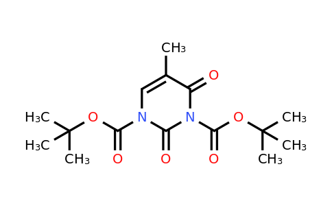 CAS 917081-58-4 | Di-tert-butyl 5-methyl-2,4-dioxopyrimidine-1,3(2H,4H)-dicarboxylate