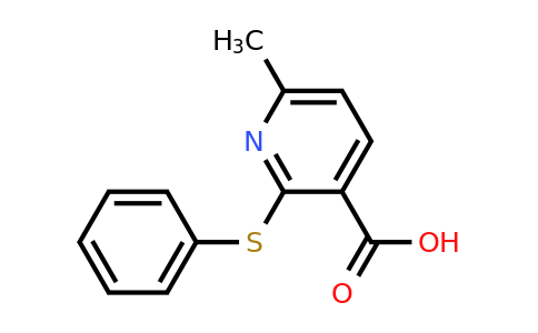 CAS 91718-65-9 | 6-methyl-2-(phenylsulfanyl)pyridine-3-carboxylic acid