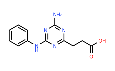 CAS 91719-85-6 | 3-[4-amino-6-(phenylamino)-1,3,5-triazin-2-yl]propanoic acid
