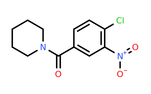 CAS 91721-46-9 | 1-(4-Chloro-3-nitrobenzoyl)piperidine