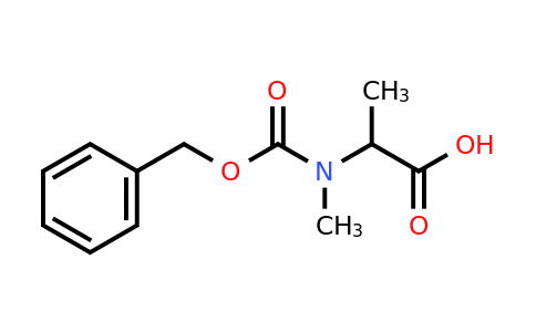 CAS 91738-83-9 | 2-(((Benzyloxy)carbonyl)(methyl)amino)propanoic acid