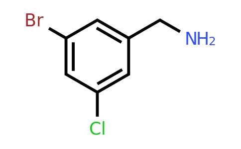CAS 917388-35-3 | (3-Bromo-5-chlorophenyl)methanamine