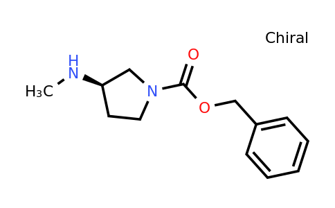 CAS 917459-77-9 | (R)-Benzyl 3-(methylamino)pyrrolidine-1-carboxylate