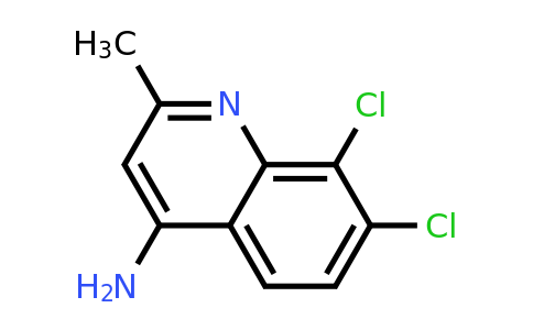 CAS 917562-02-8 | 4-Amino-7,8-dichloro-2-methylquinoline