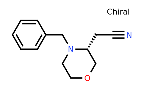 CAS 917572-29-3 | (R)-2-(4-Benzylmorpholin-3-yl)acetonitrile