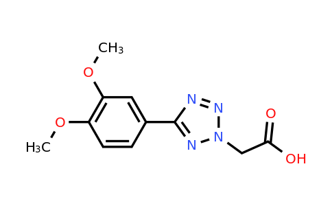 CAS 91759-61-4 | 2-[5-(3,4-dimethoxyphenyl)-2H-1,2,3,4-tetrazol-2-yl]acetic acid
