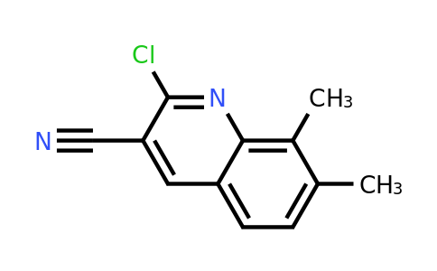 CAS 917746-03-3 | 2-Chloro-7,8-dimethylquinoline-3-carbonitrile