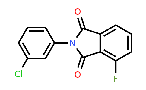 CAS 917746-18-0 | 2-(3-Chlorophenyl)-4-fluoroisoindoline-1,3-dione