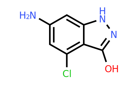 CAS 91775-38-1 | 6-Amino-4-chloro-3-hydroxy (1H)indazole
