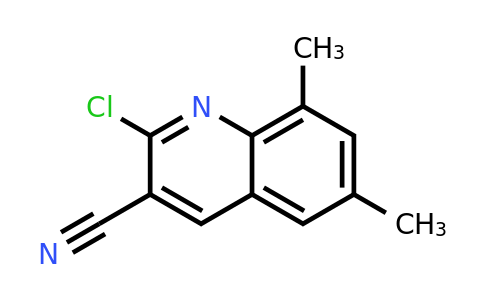CAS 917750-50-6 | 2-Chloro-6,8-dimethylquinoline-3-carbonitrile