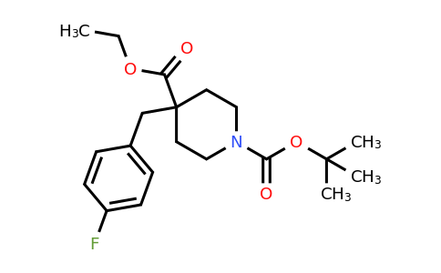 CAS 917755-77-2 | 1-tert-Butyl 4-Ethyl 4-(4-fluorobenzyl)piperidine-1,4-dicarboxylate(with Methy ester analog)