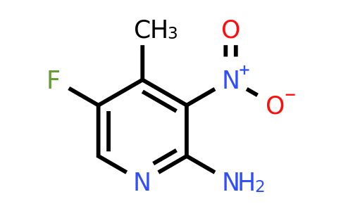 CAS 917918-86-6 | 5-Fluoro-4-methyl-3-nitropyridin-2-amine