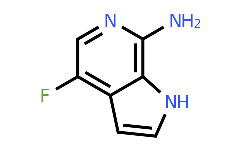 CAS 917947-99-0 | 4-fluoro-1H-pyrrolo[2,3-c]pyridin-7-amine