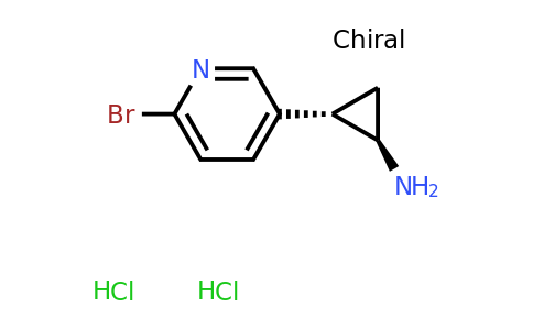 CAS 918305-74-5 | trans-2-(6-bromopyridin-3-yl)cyclopropan-1-amine dihydrochloride