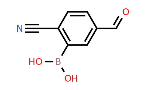 CAS 918413-80-6 | (2-Cyano-5-formylphenyl)boronic acid